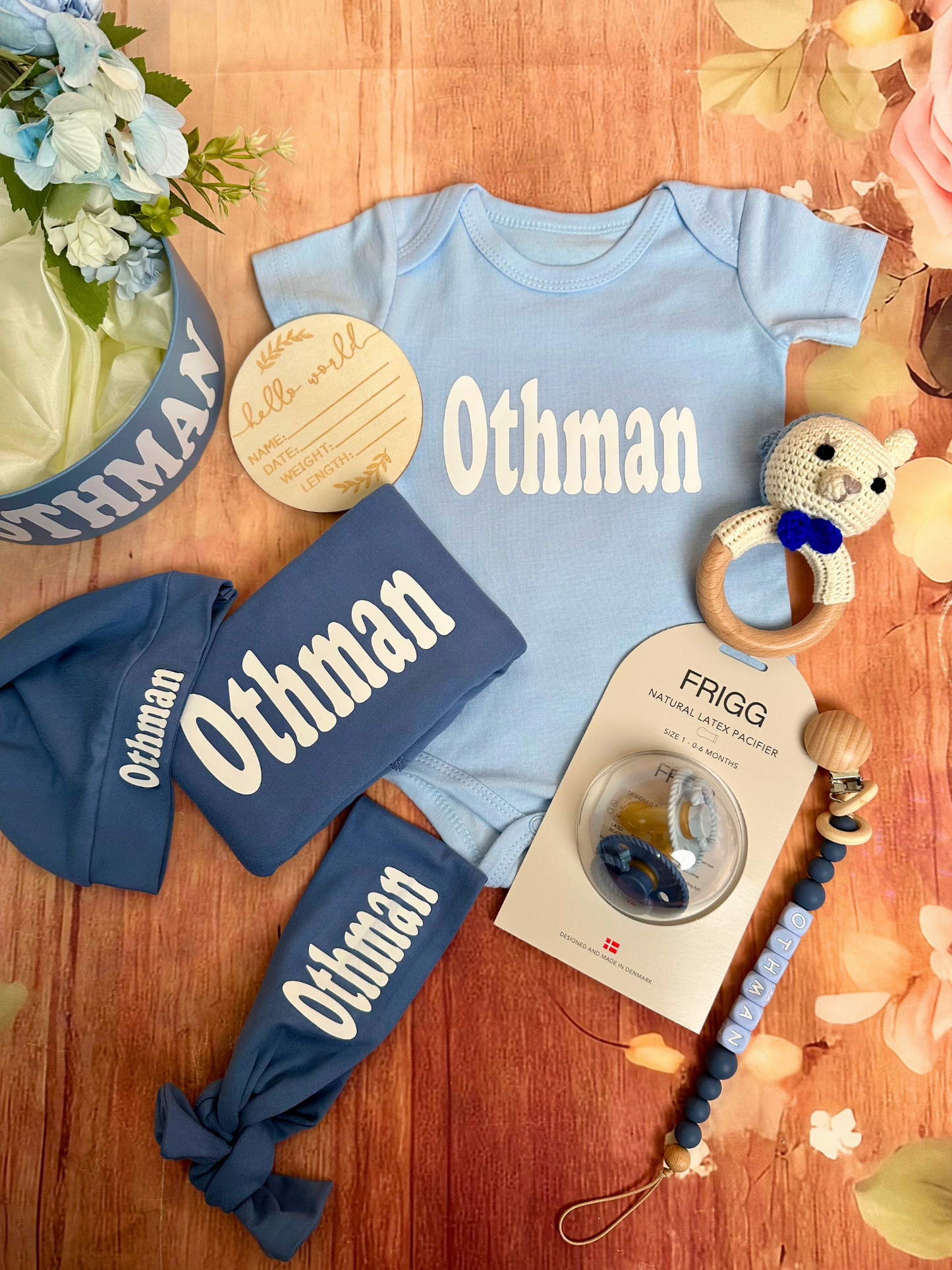 12-pieces - Cradle of Comfort Newborn Gift Set