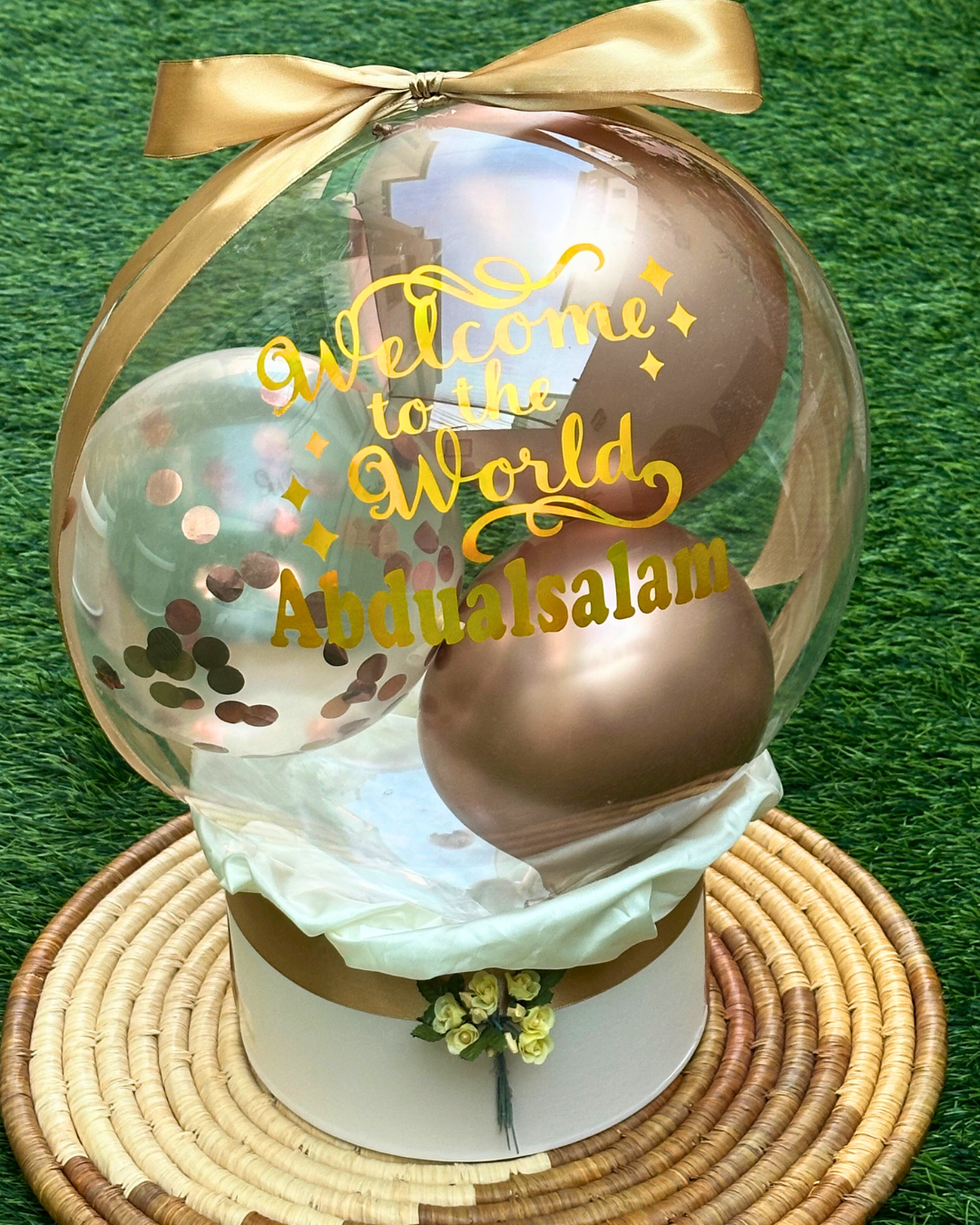 Celebration Bubbles - Gold