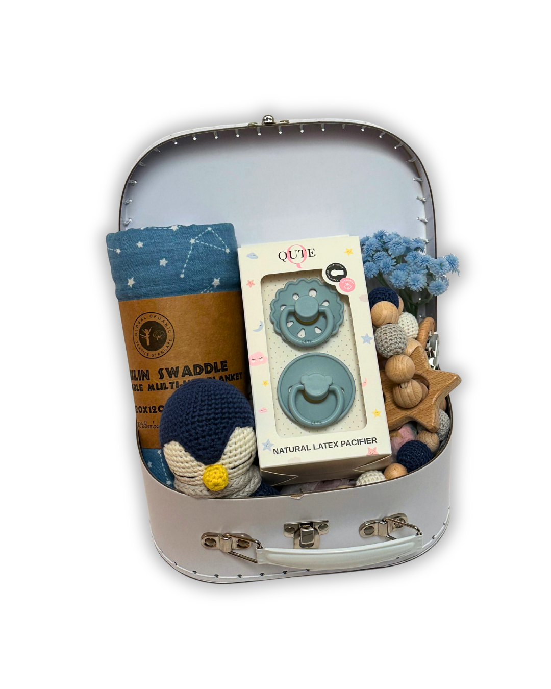 8-piece - Tiny Treasures Memories Case - Blue
