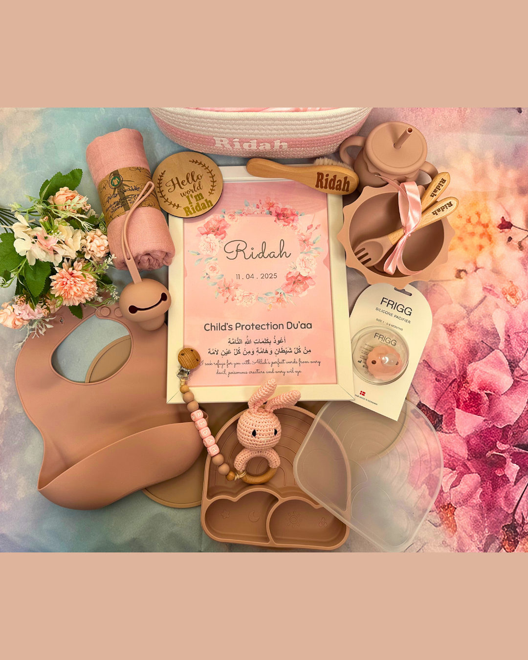 17-pieces-Baby Girls' First Hamper - Sunshine smiles