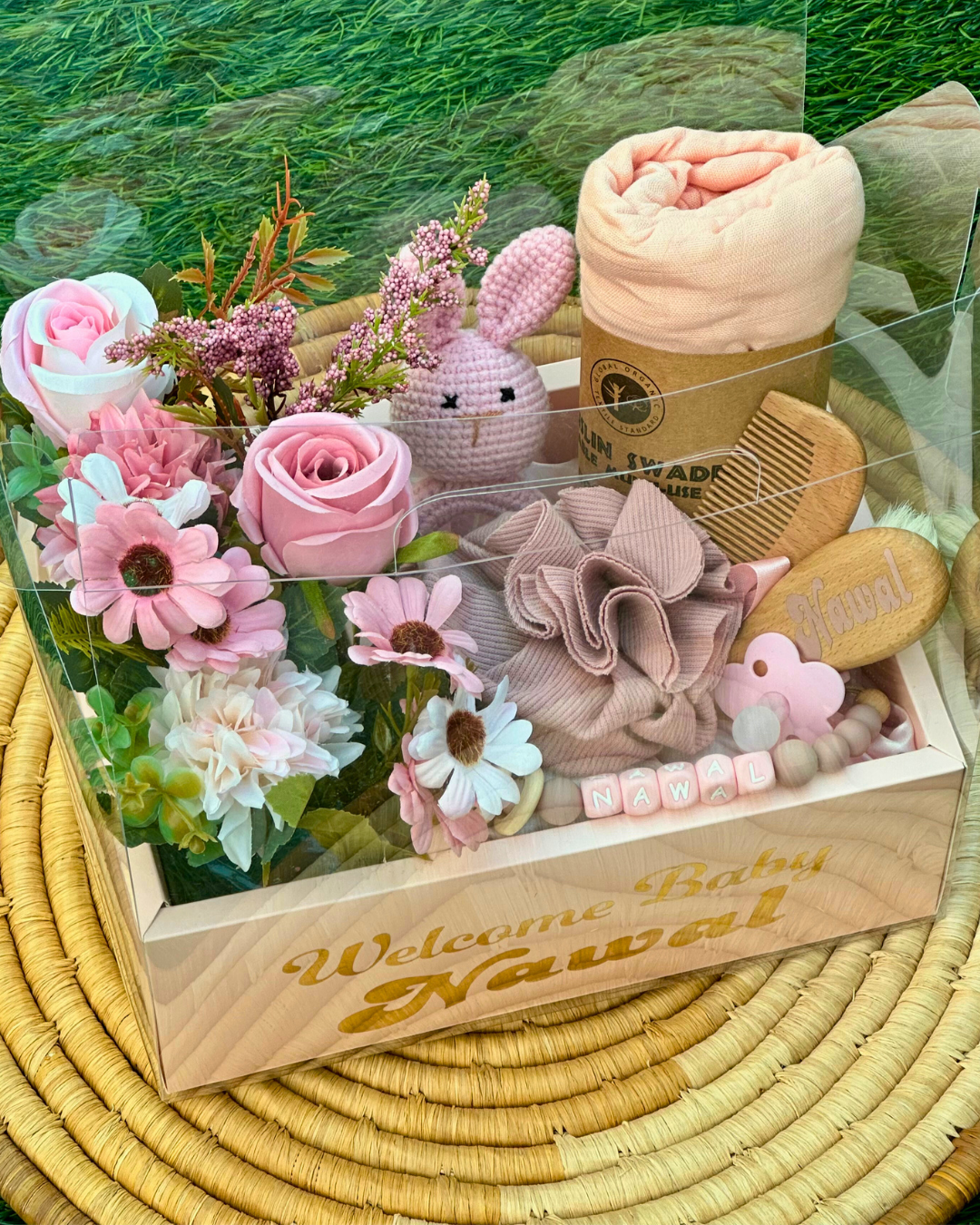 9-pieces- Baby Bloom Gift Set - Cozy Essentials