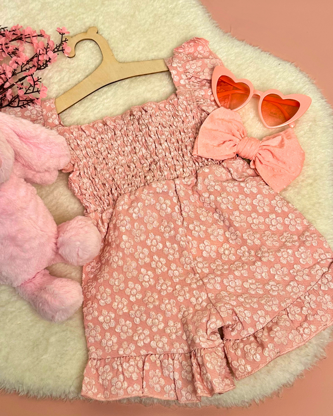 6-piece - First Birthday Gift - Powder Pink