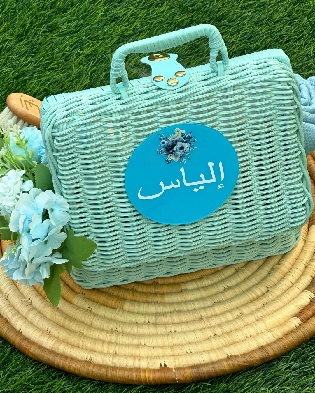 27-pieces-Blush Baby Hamper - Blue