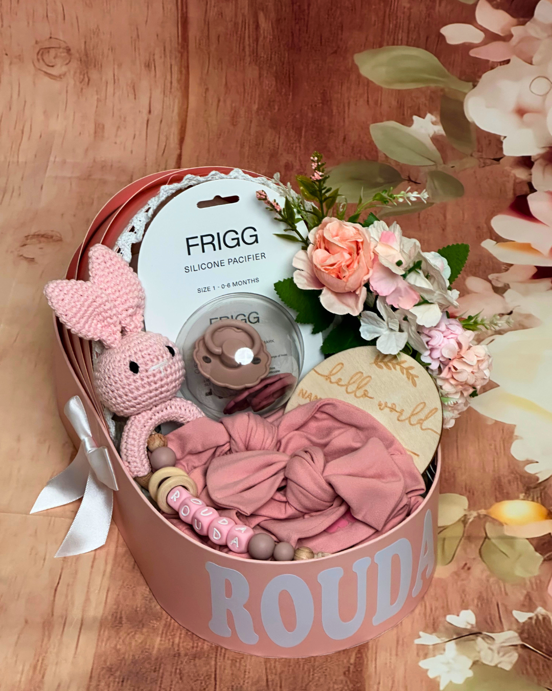 11-pieces - Cradle of Comfort Newborn Gift - Pink