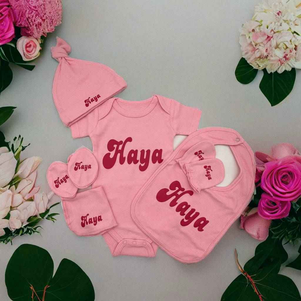 Baby Bloom Gift Set - Pink Comfort: A Heartfelt Welcome for New Arrivals