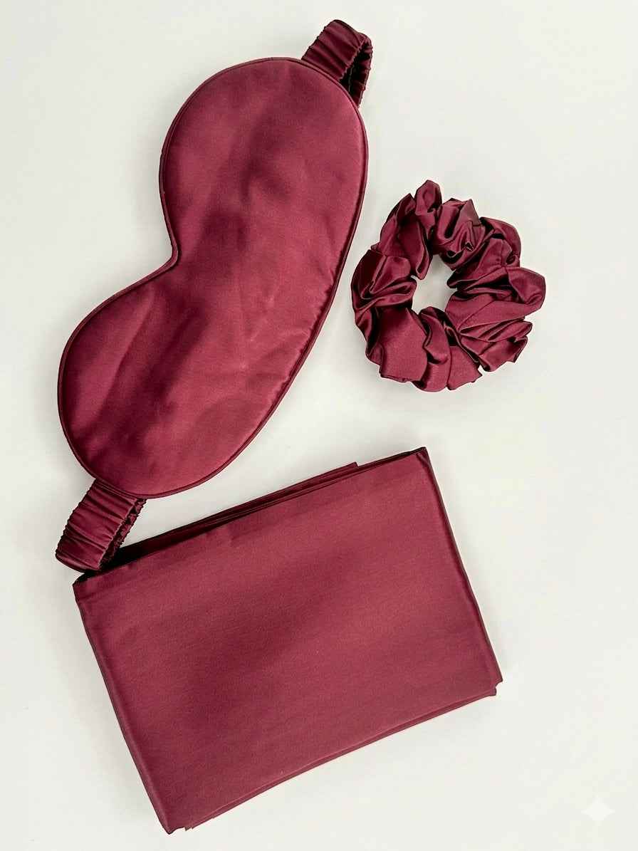 Luxury Silk & Chocolate Gift for Women - Ruby