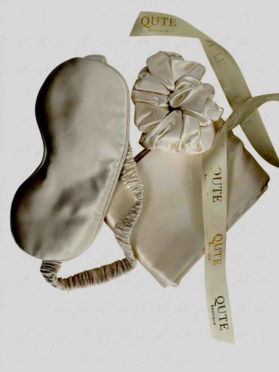 Luxury Silk & Chocolate Gift for Women - Ivory