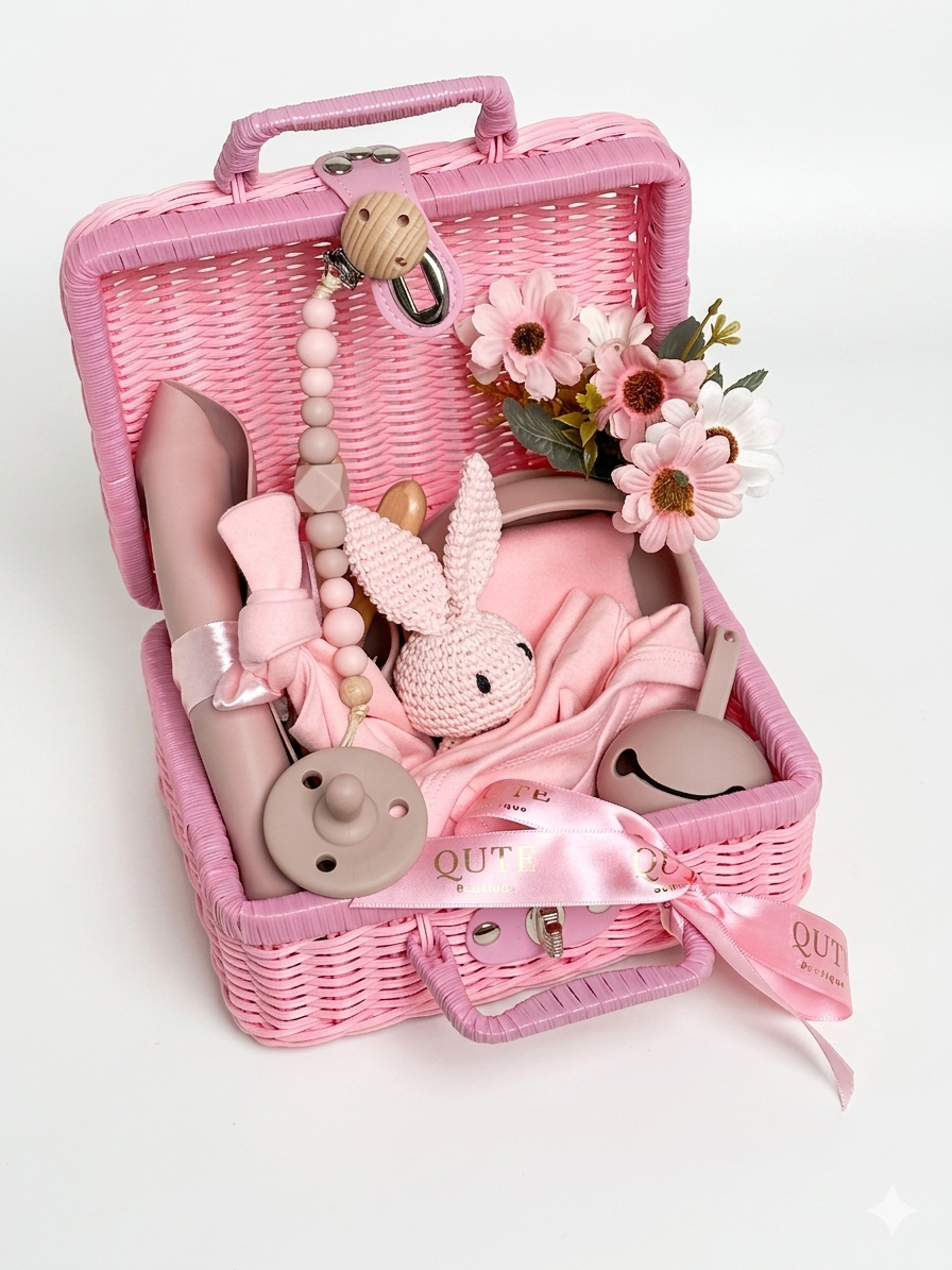 14-piece - Little Miracles - Baby Girl Gift Set