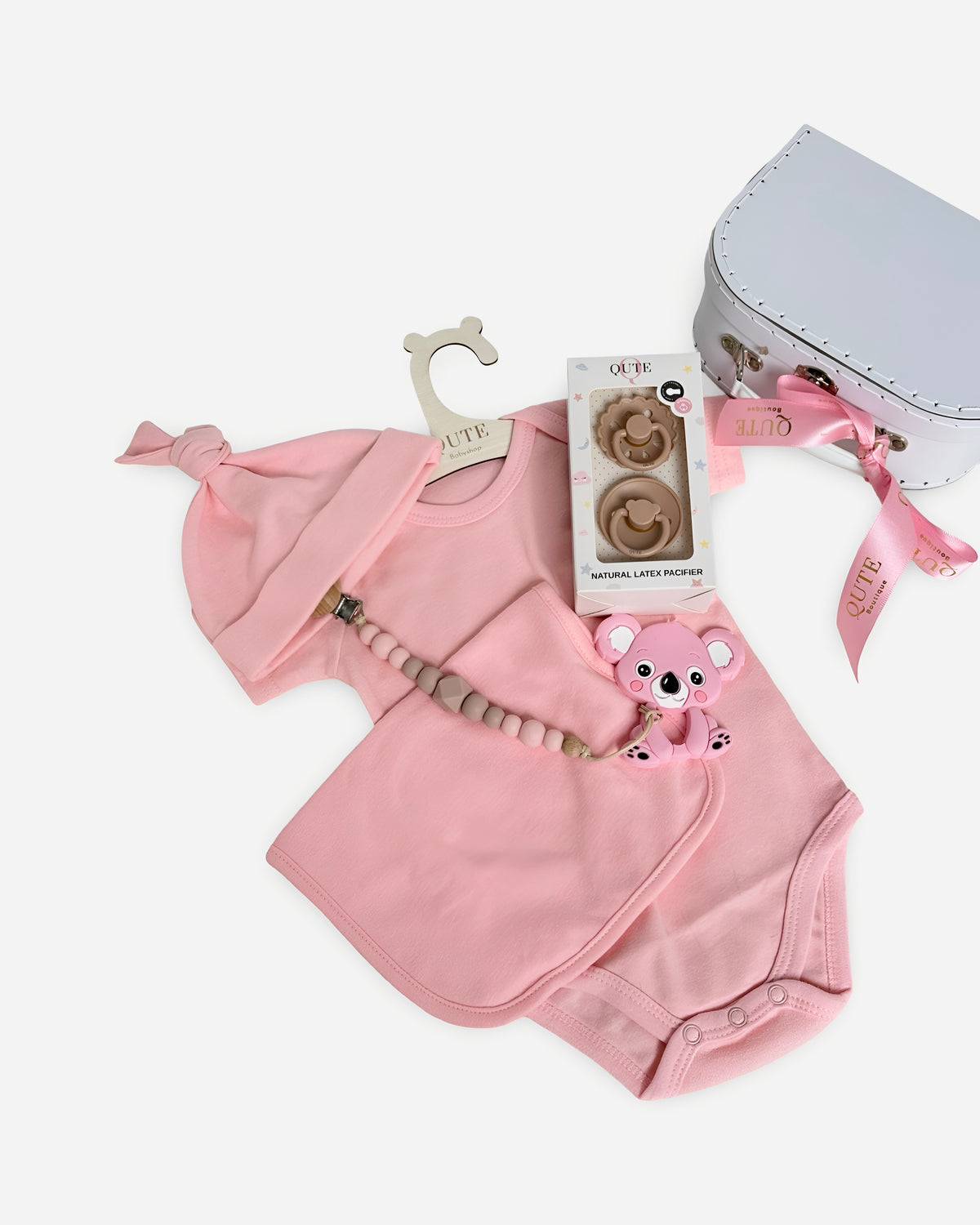 Celebrate New Beginnings with Our Personalised Baby Gift Set - Qute Beginnings