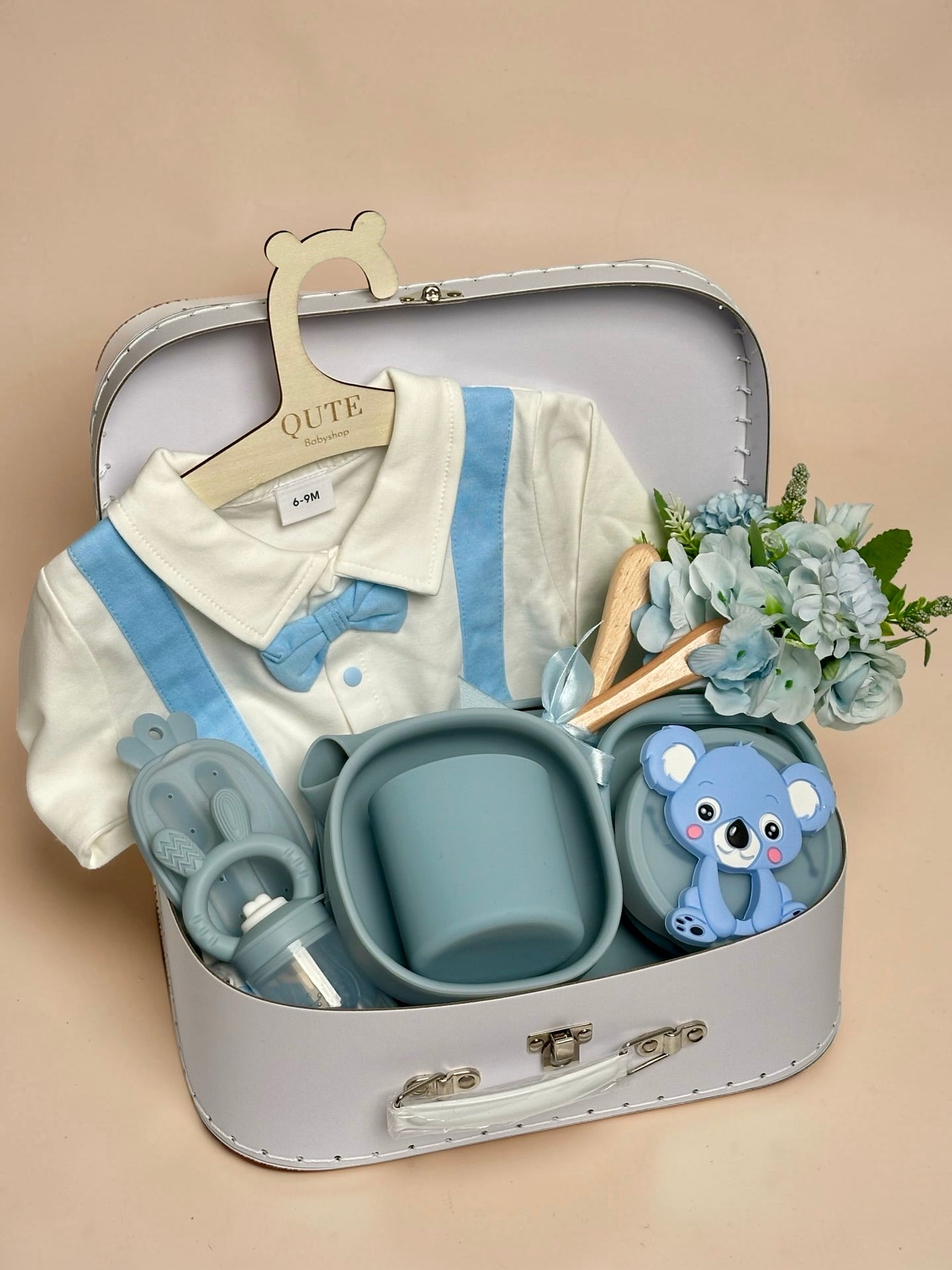 Little Gentleman's keepsake Essentials - Blue & White