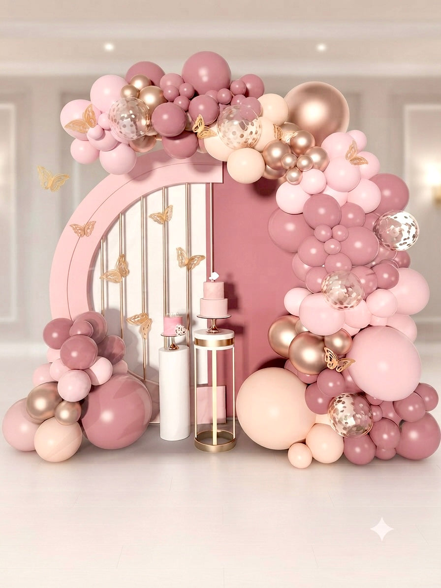 Balloon Decorations Qatar - Blush Elegance