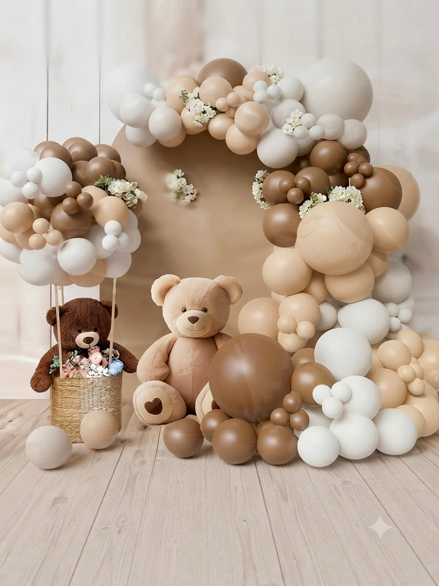 Ballon Decorations Qatar - Timeless Neutrals Balloon Arch