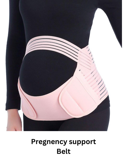 Pregnancy Support Belt- Light Pink- XL