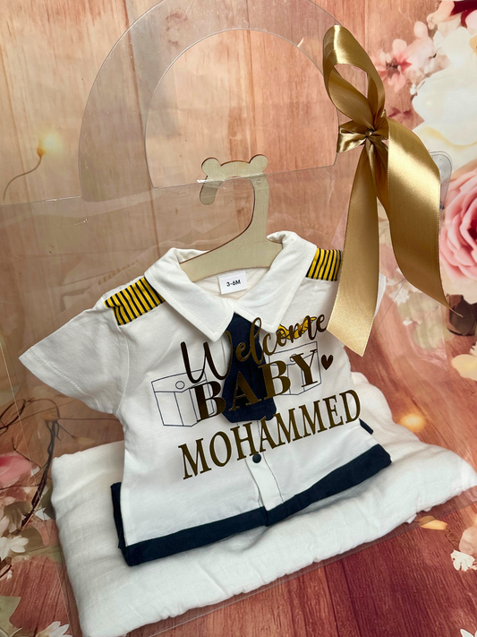 4-piece - Themed Baby Gift Set - Baby Pilot
