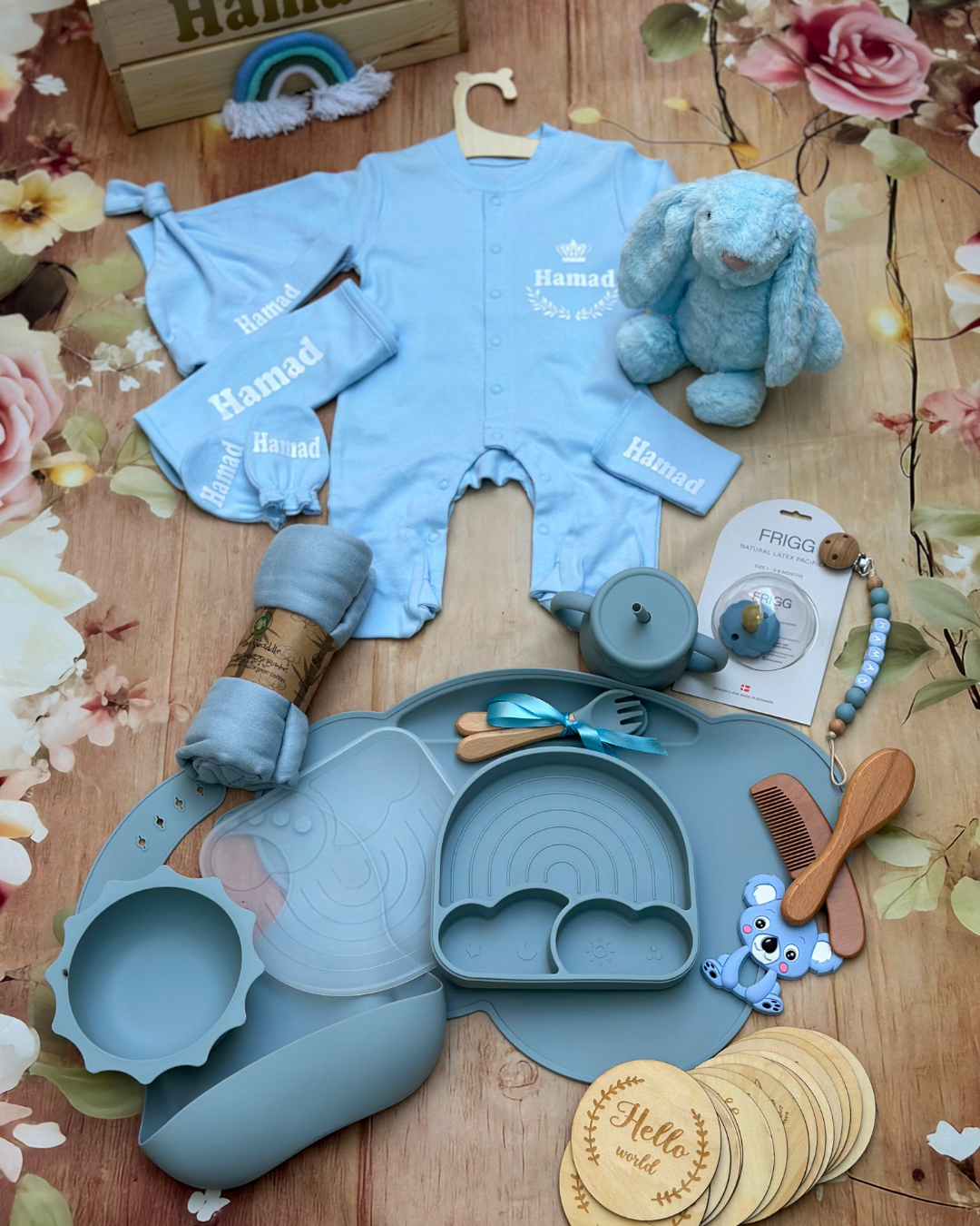 44-piece -Bundle of Joy - Baby Boy Gift Set