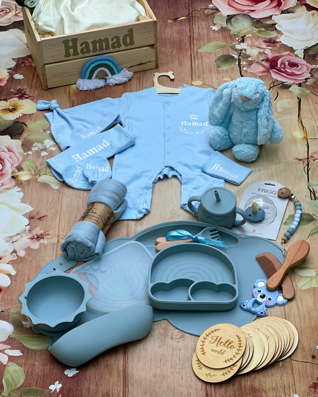 44-piece -Bundle of Joy - Baby Boy Gift Set