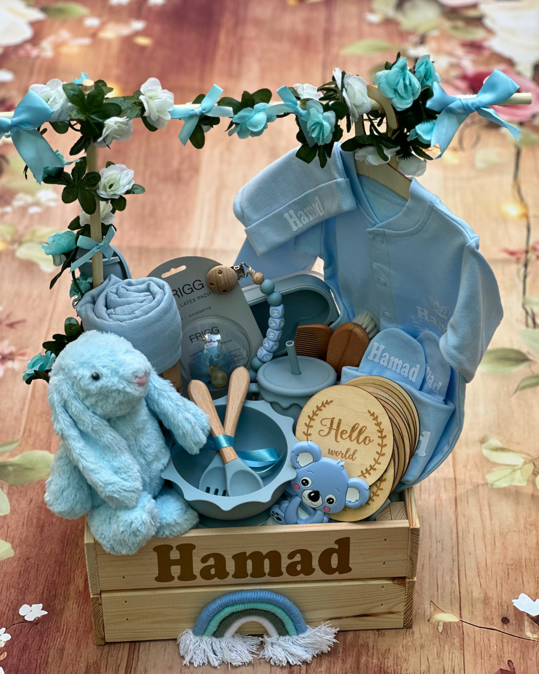 44-piece -Bundle of Joy - Baby Boy Gift Set