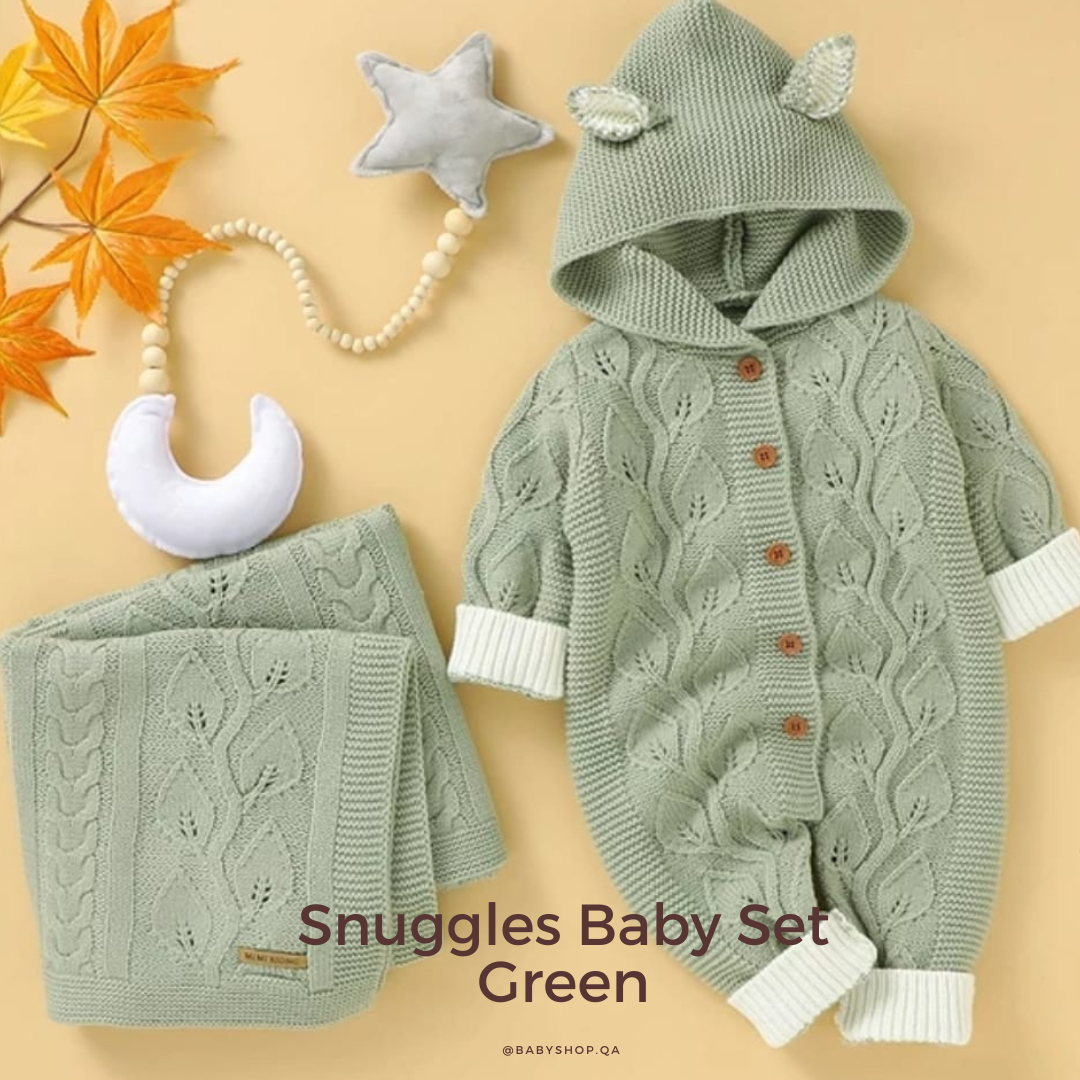 Baby Snuggle Winter Set - Green