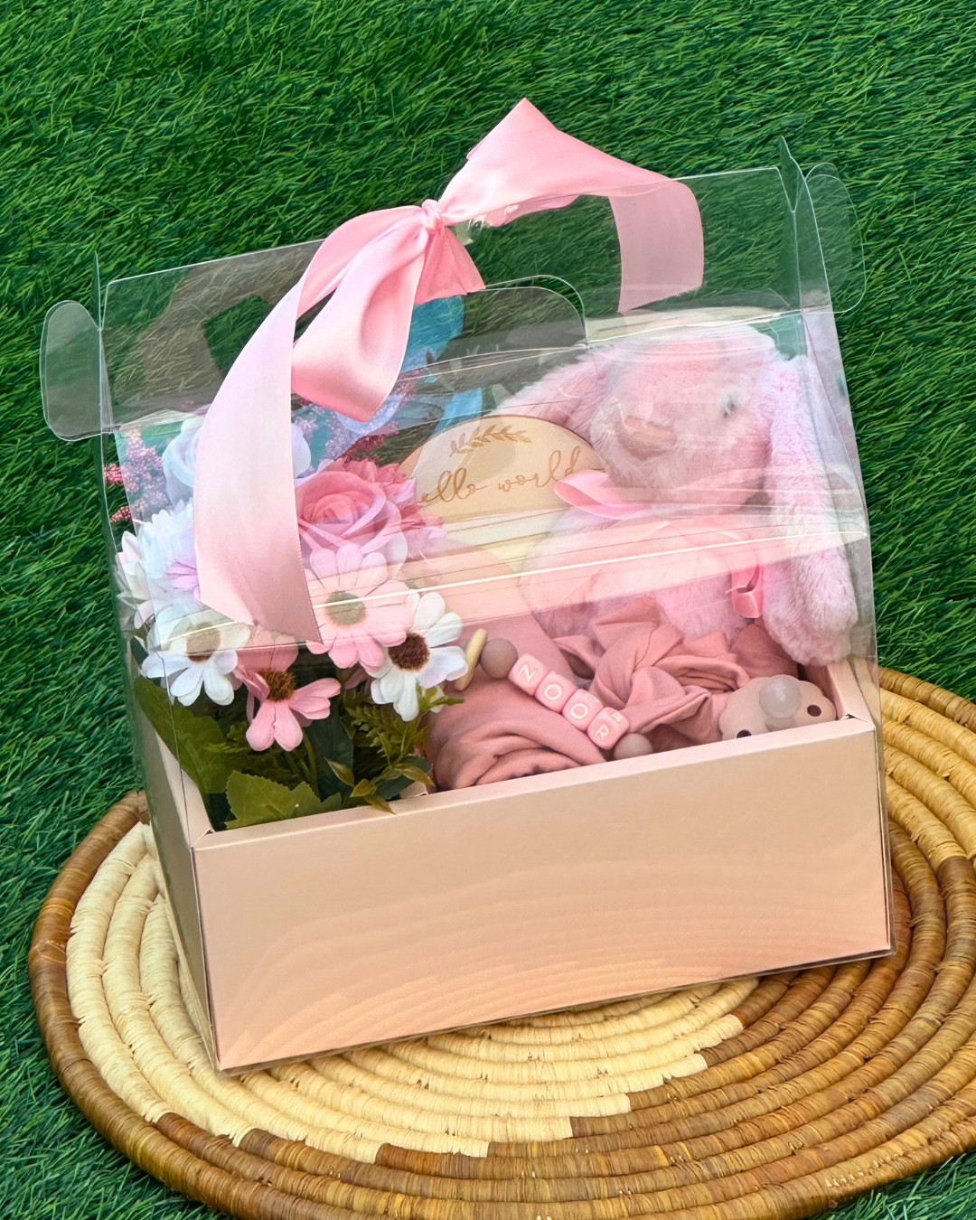 9-piece- Baby Bloom Gift Set - Pink Joy