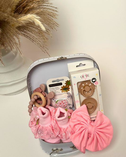 8-pieces- Qute Little Beginnings -= Baby Girl - Blush Pink