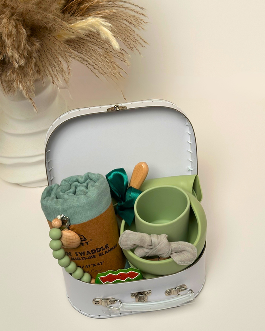 9 -pieces -Qute Baby Bundle -Green