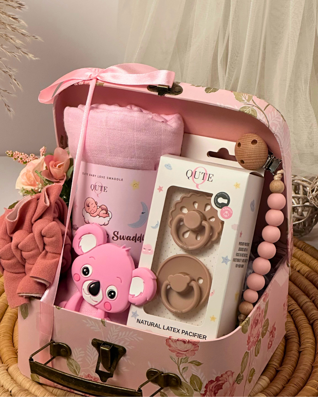 Little beginnings keepsake case- Pink essentials
