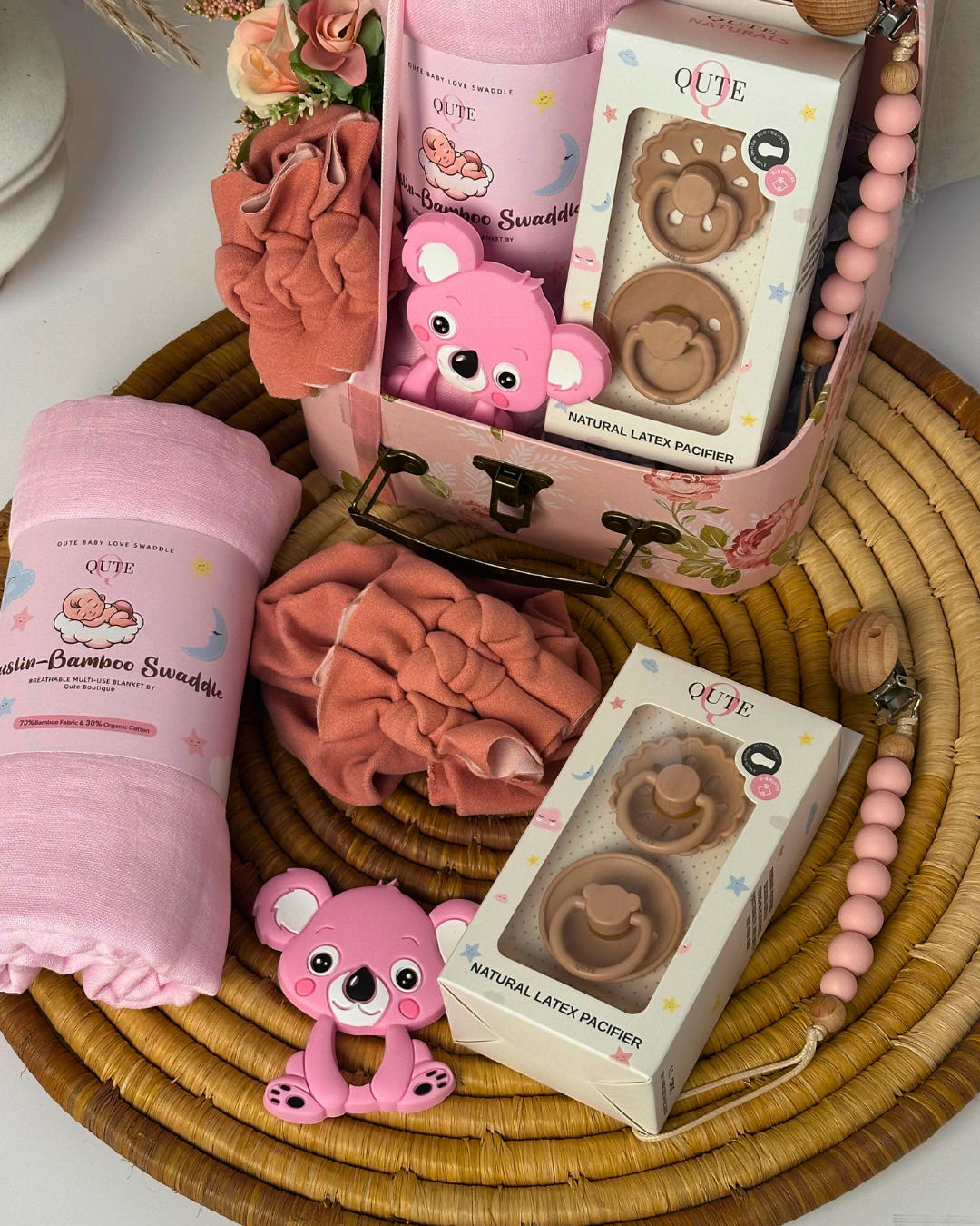 Little beginnings keepsake case- Pink essentials