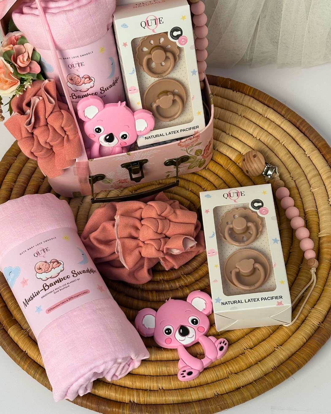 Little beginnings keepsake case- Pink essentials