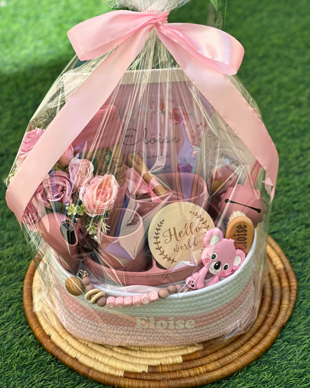 17-pieces - Baby's First Hamper - Dusty Pink