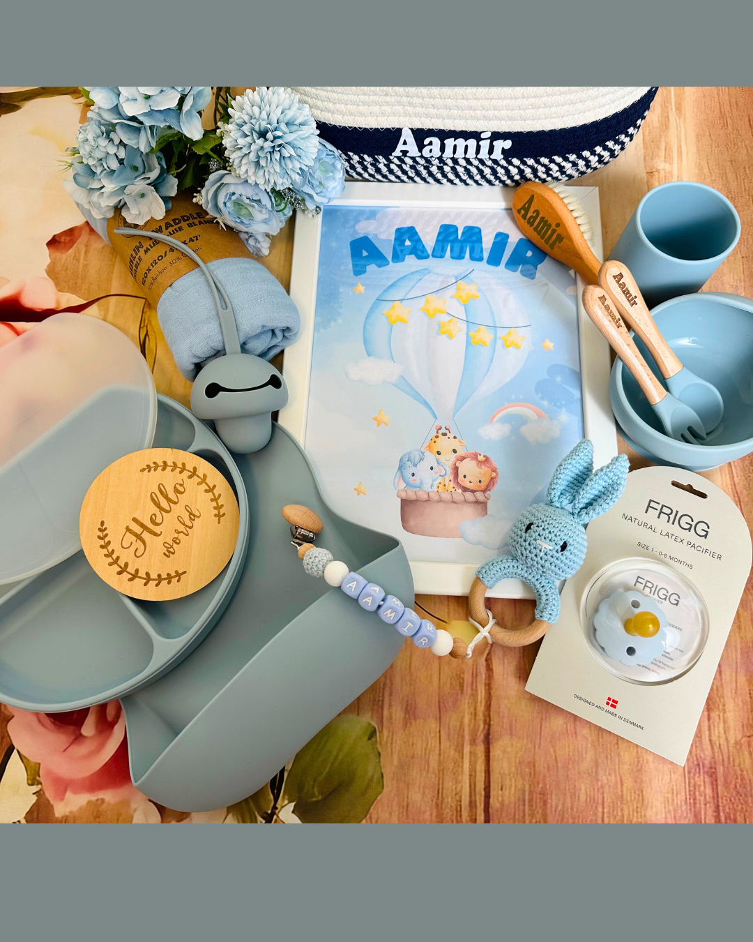 17-pieces - Baby Boy First Hamper