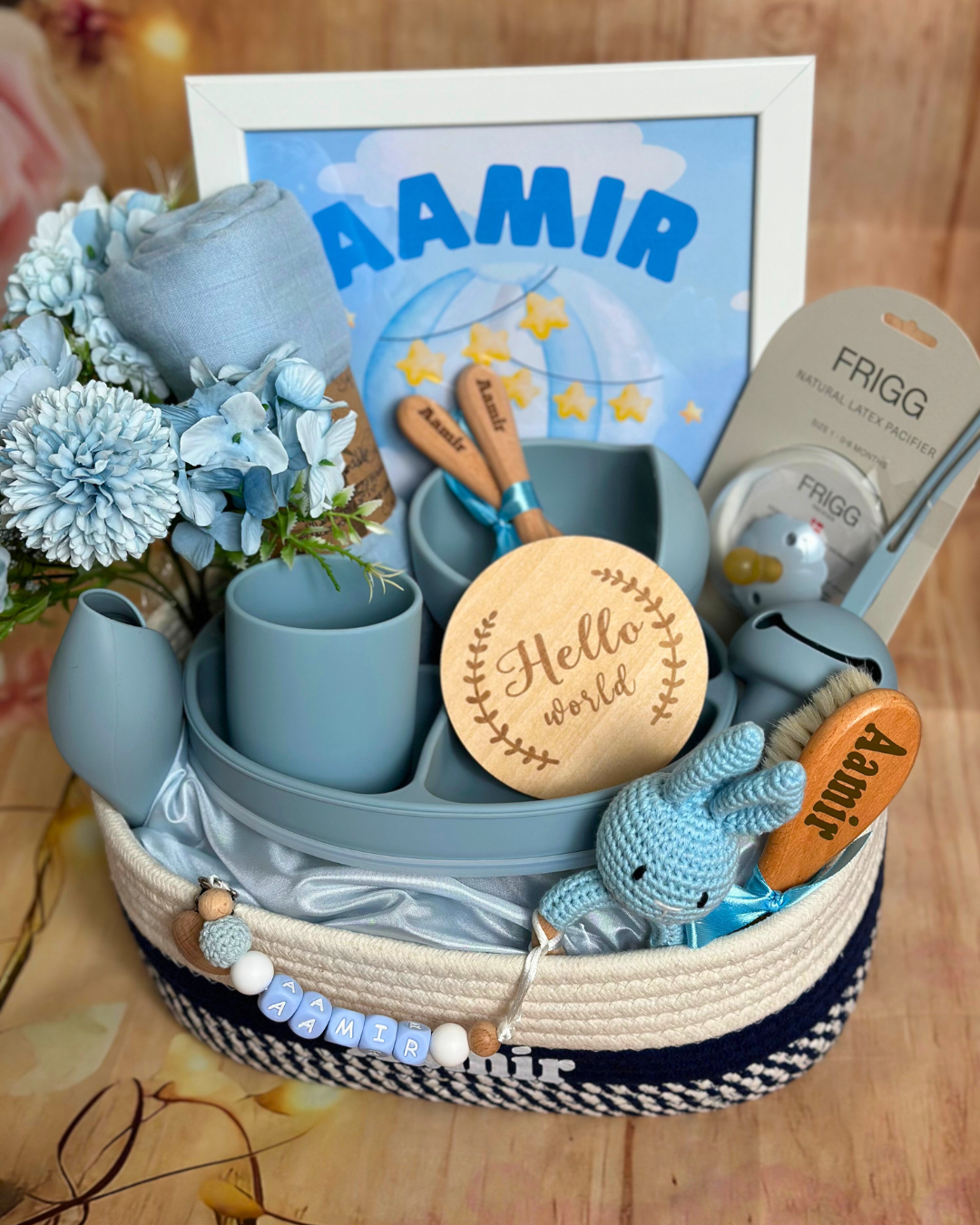 17-pieces - Baby Boy First Hamper