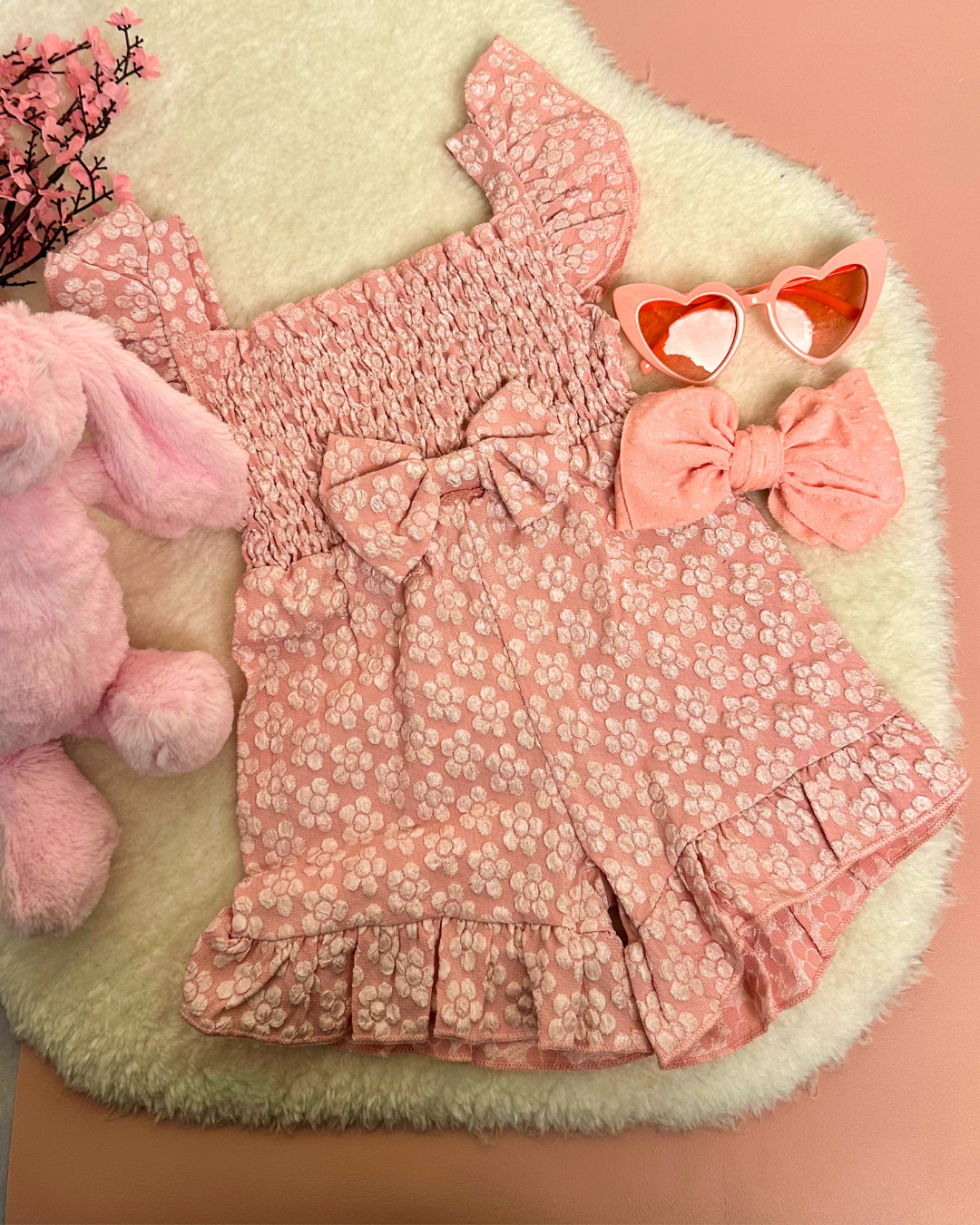 6-piece - First Birthday Gift - Powder Pink