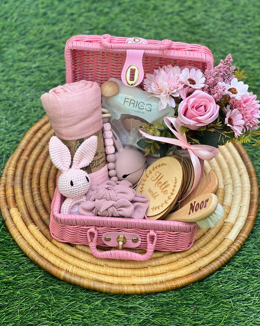 27- Piece - Blush Baby Hamper