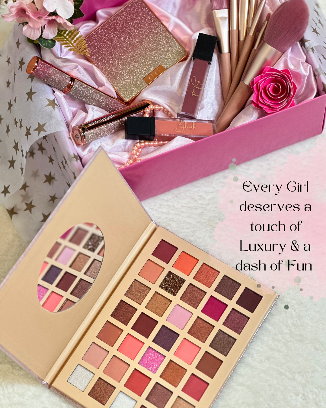 Luxe Beauty Box - Pink