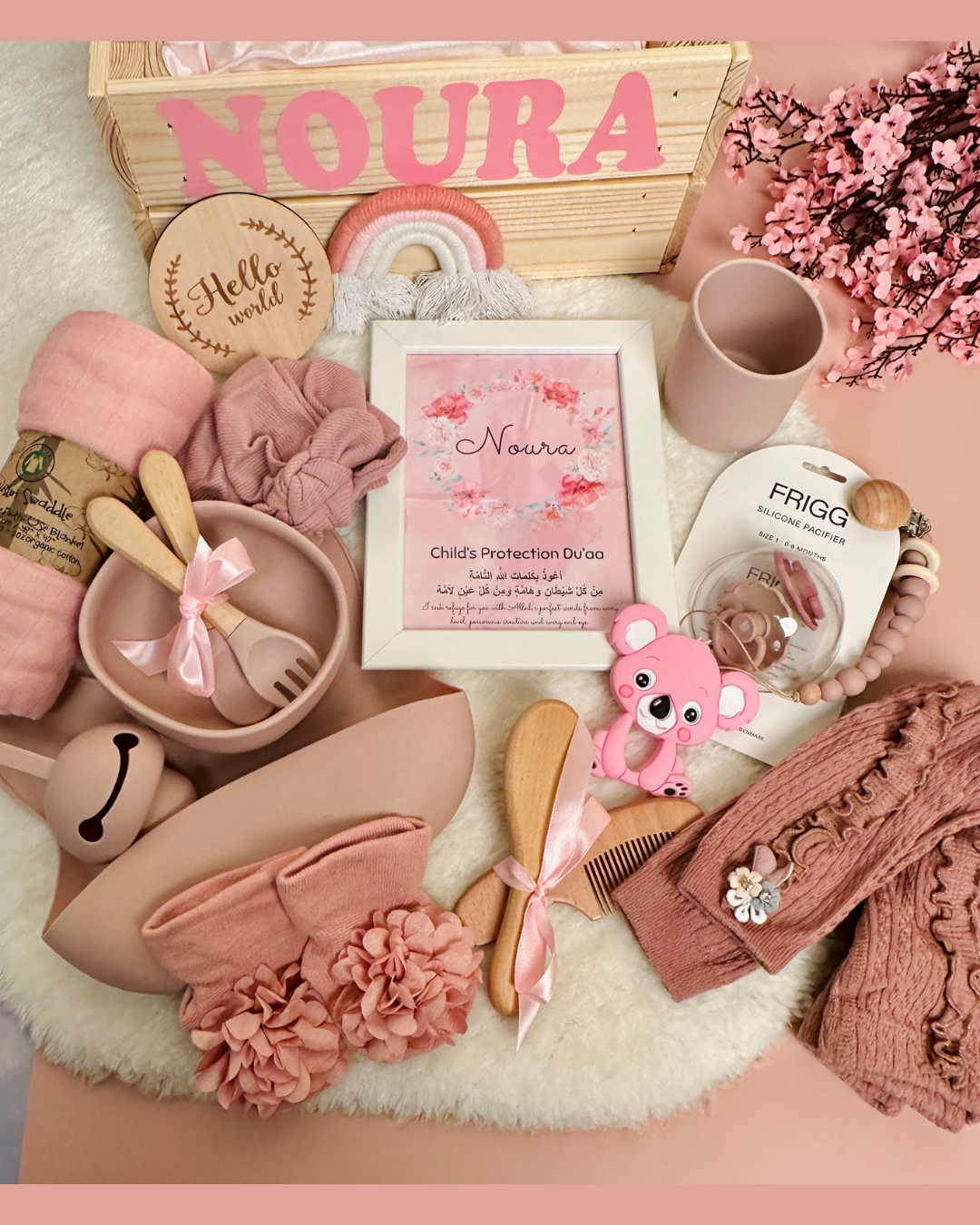 26 - piece - Bundle of Joy Basket - Cozy Cuddles