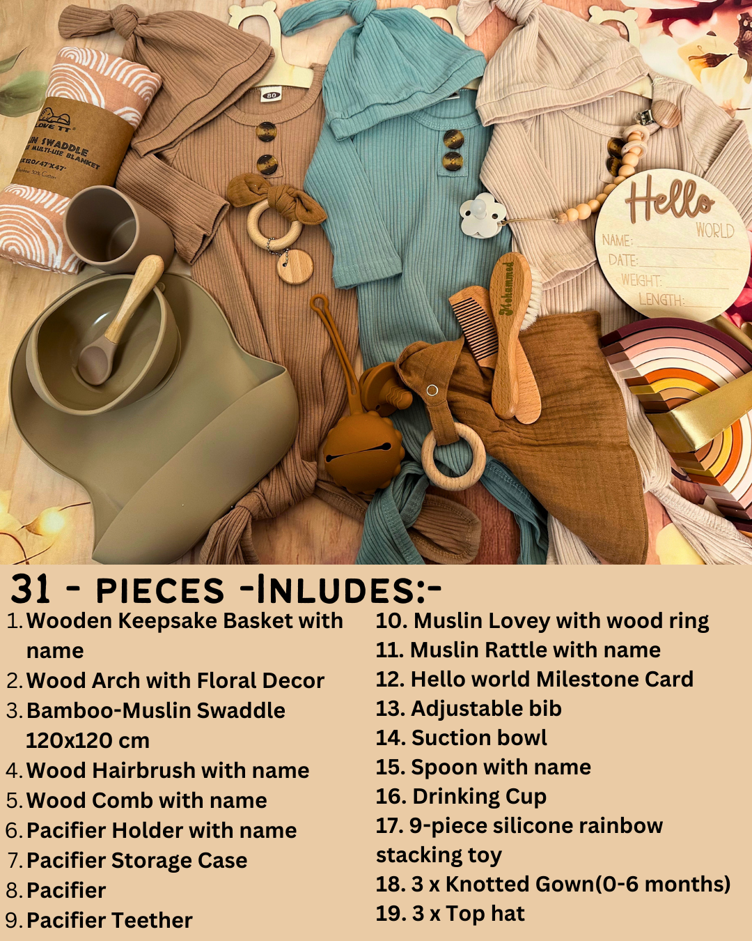 31-pieces-Bundle of Joy Essentials