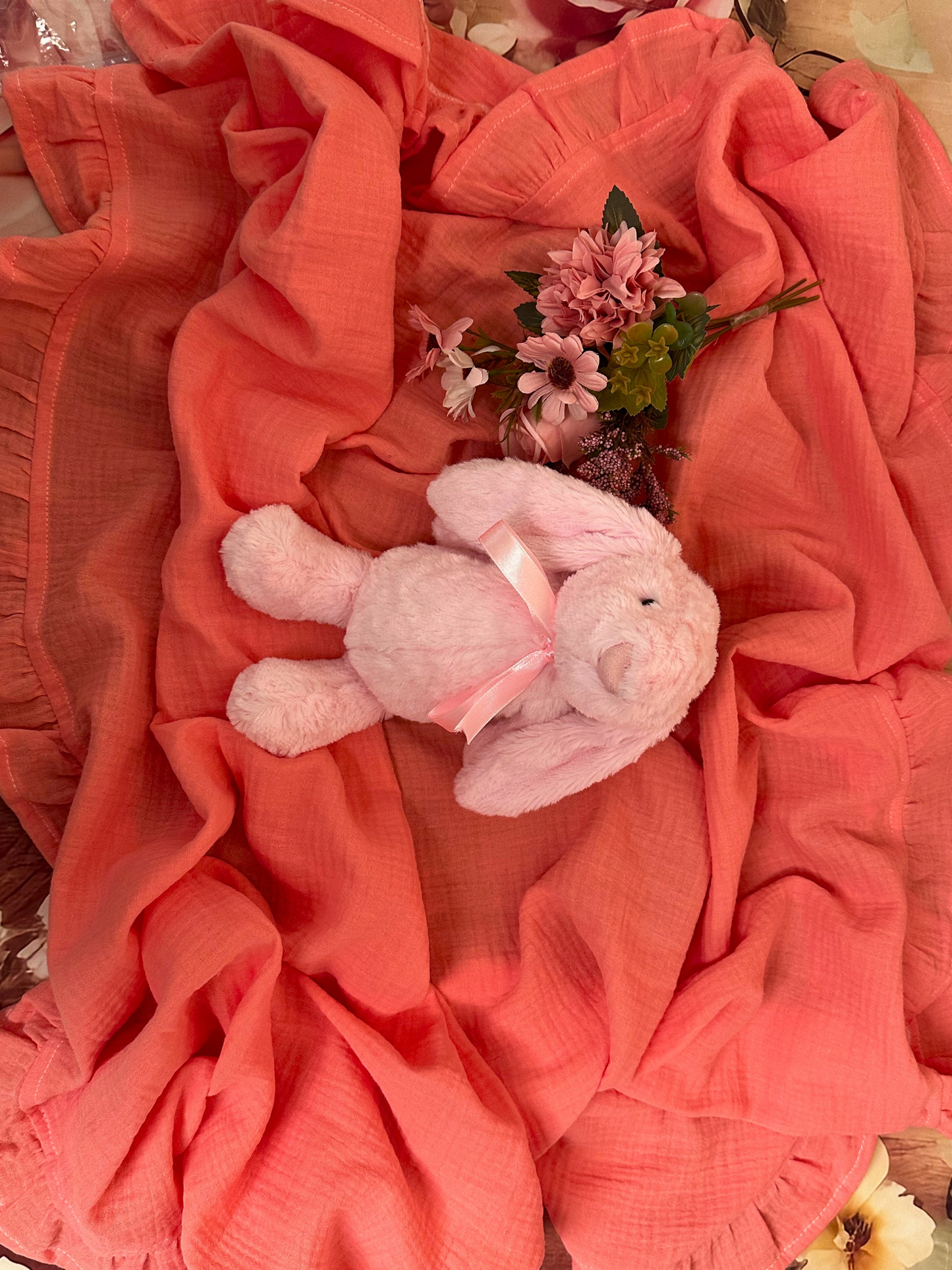 4-piece - Rosy whispers - blush pink