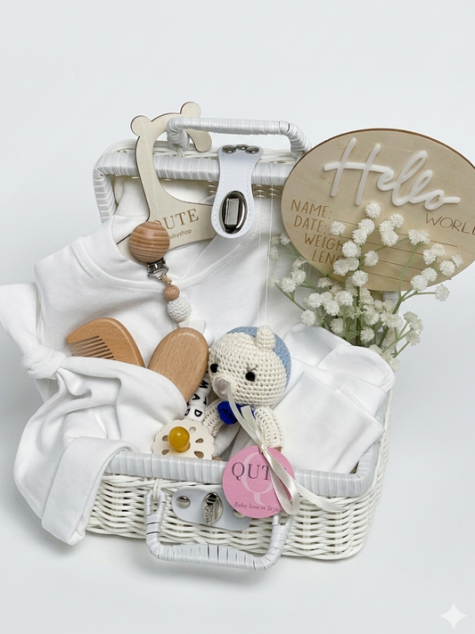 19-pieces - Welcome Little one - White