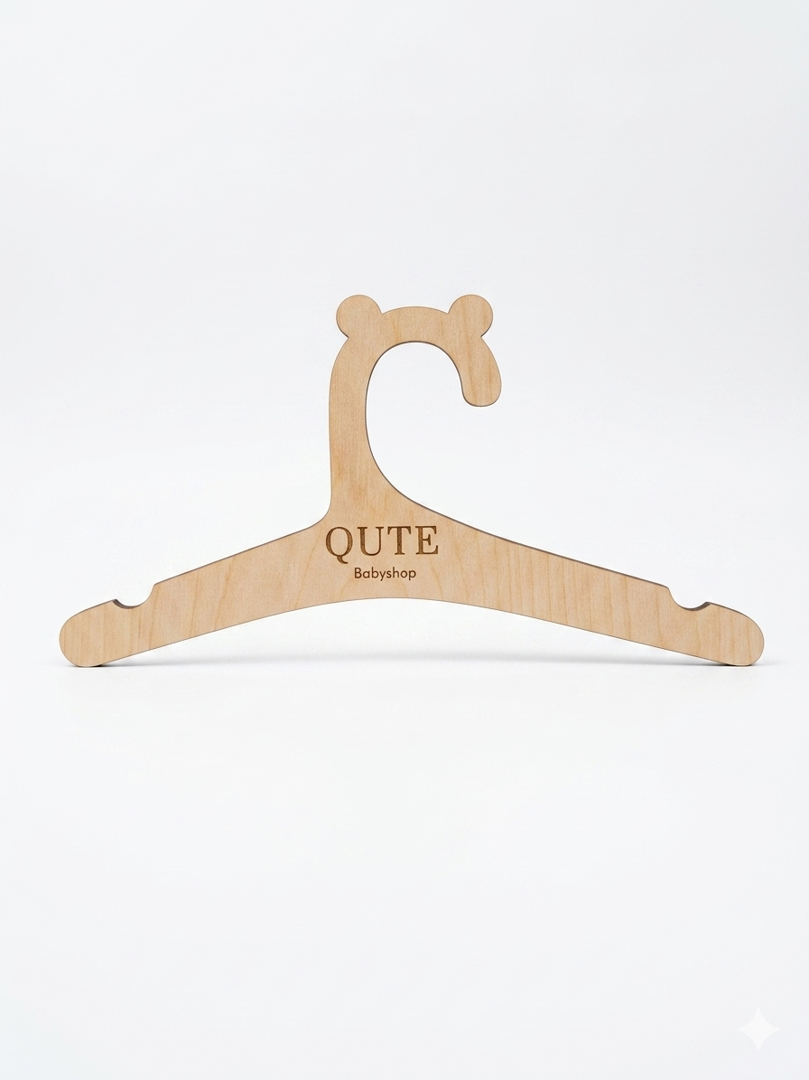 Wooden Hangers - Qute Babyshop