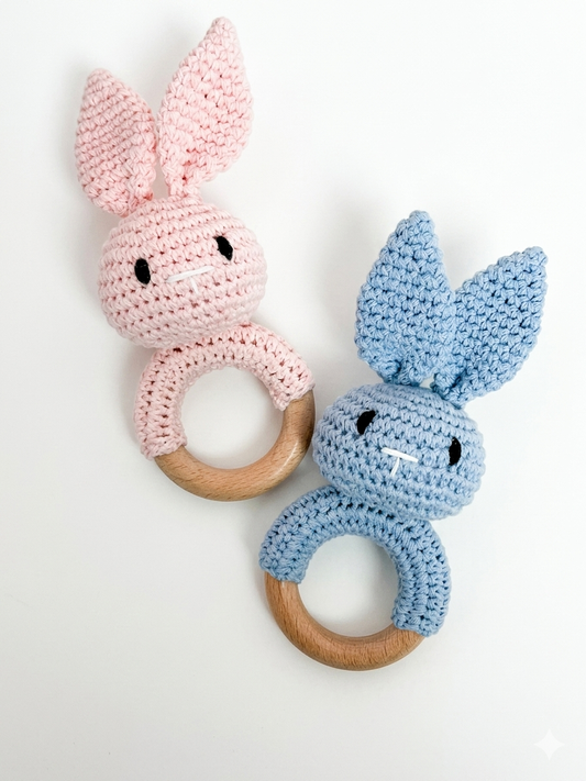 Bunny Rattle Toy