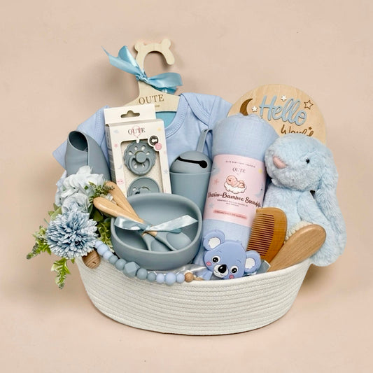 Bundle of Joy Basket - Welcome Baby Boy