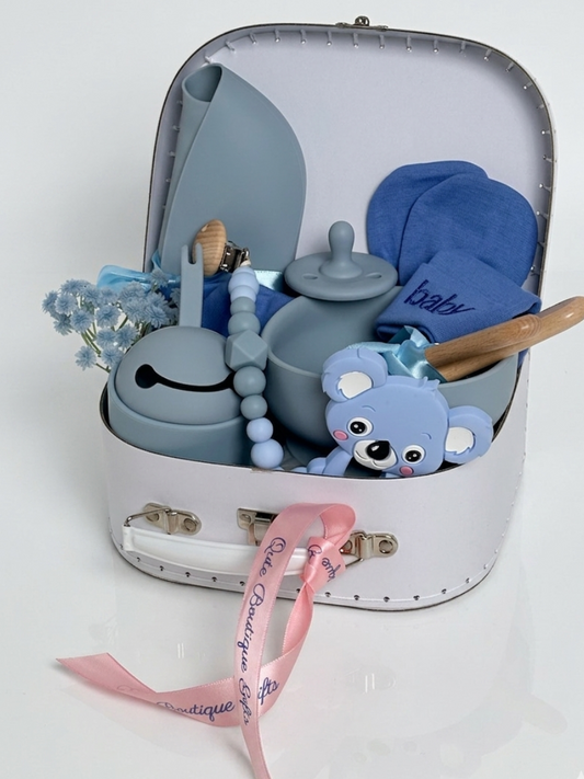16-piece - Baby Blossom gift set - Dust blue