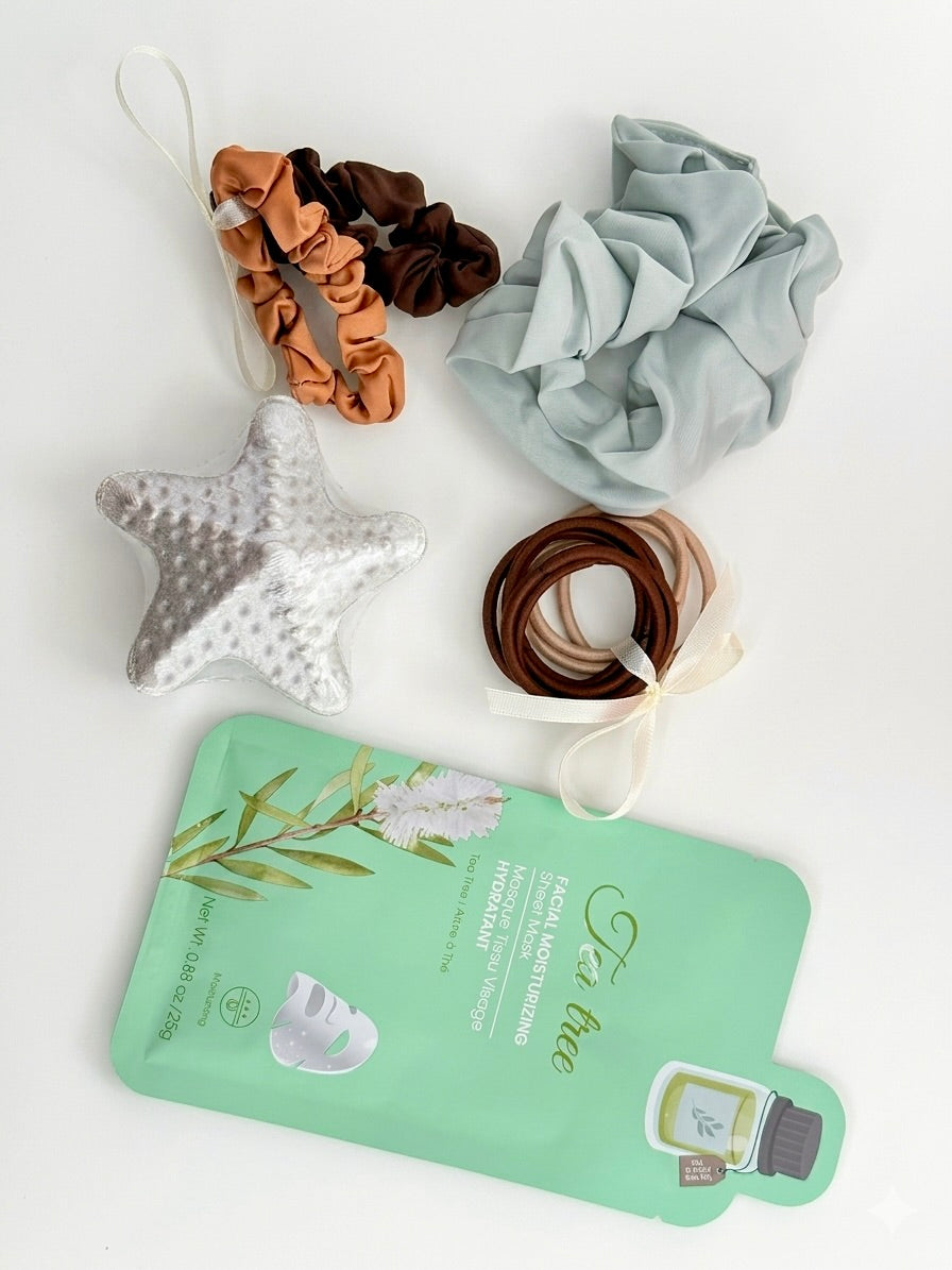 Self-care gift set with luxury Belgian Chocolates