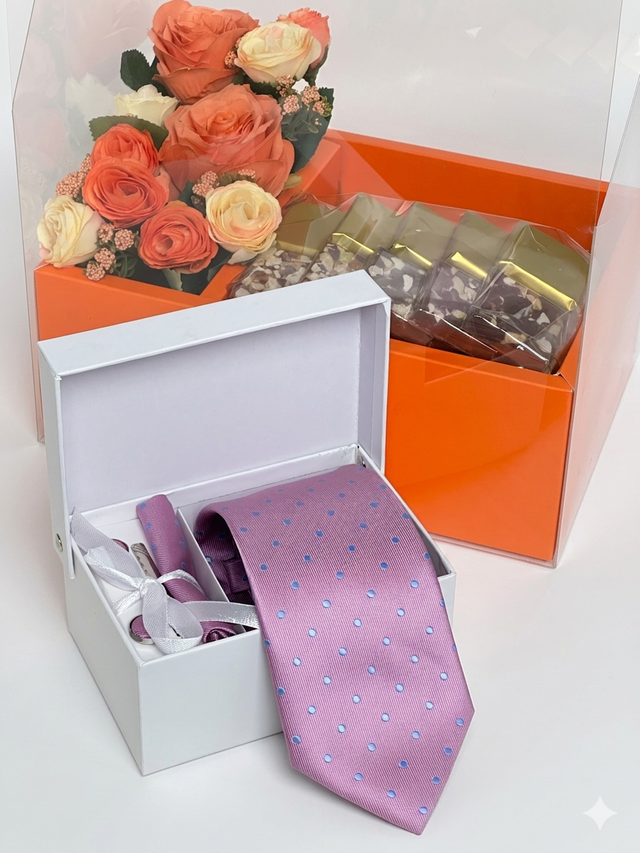 Luxury Gentleman's Gift Set - Purple Royale