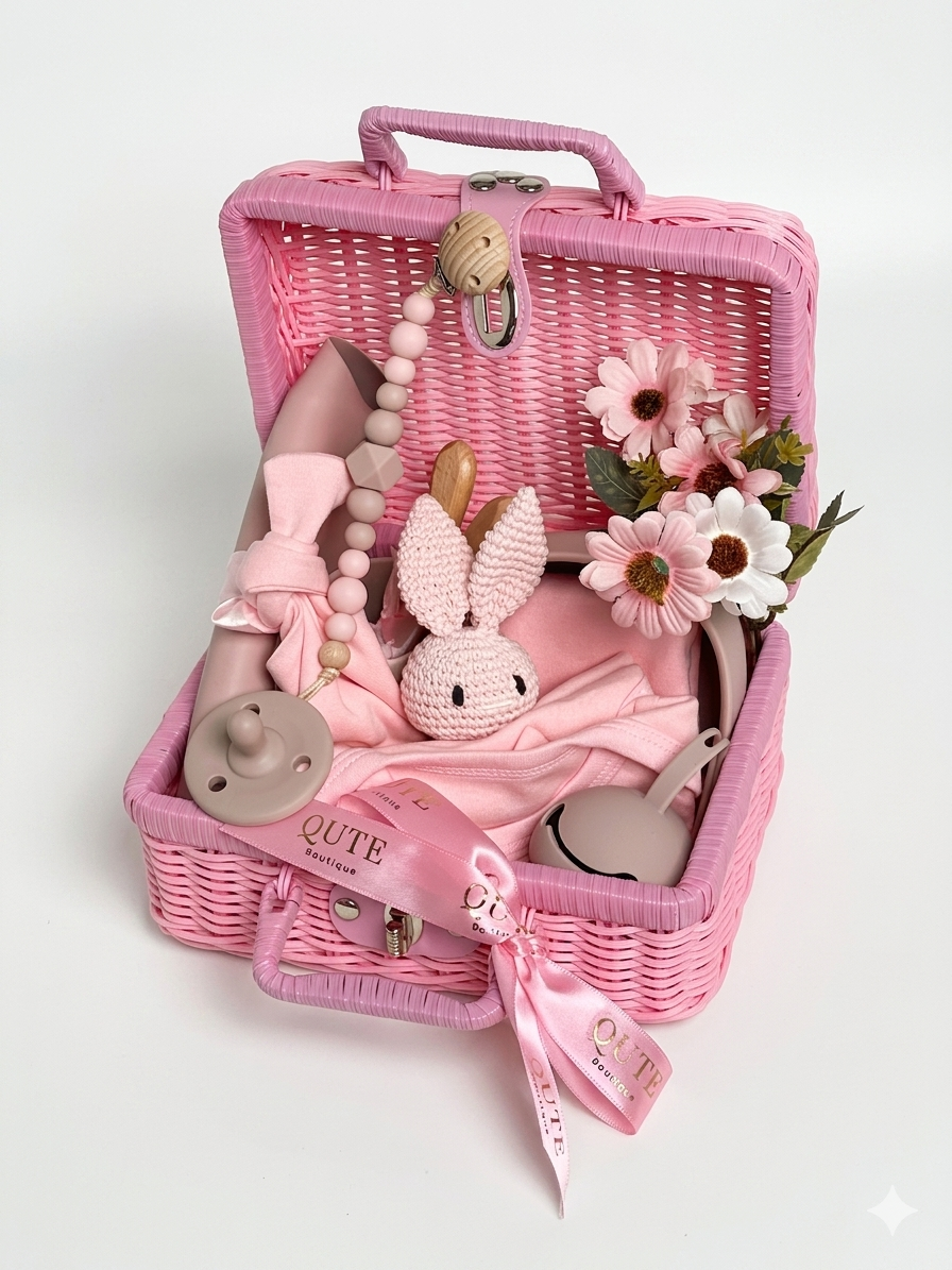 14-piece - Little Miracles - Baby Girl Gift Set