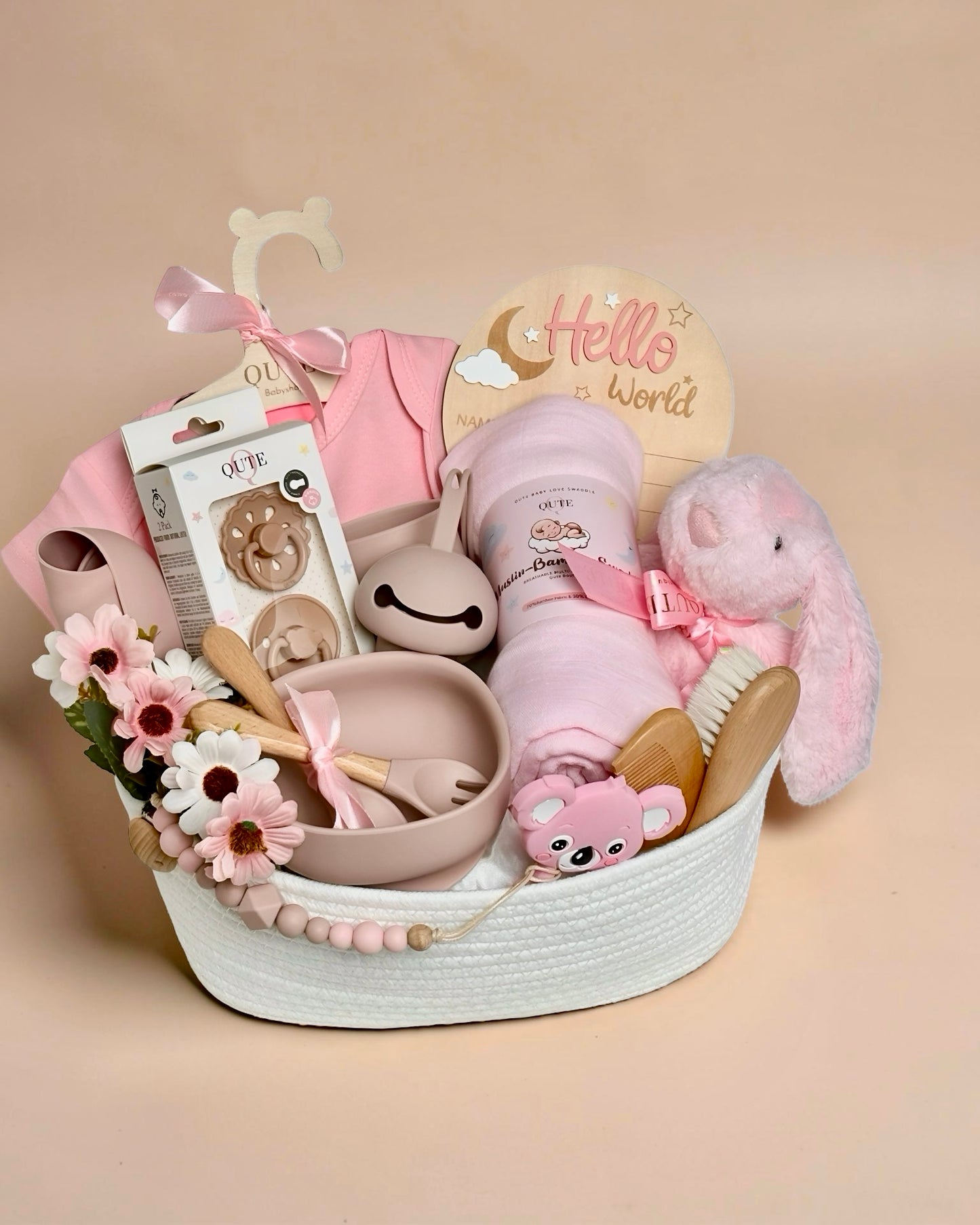 Bundle of Joy - Welcome baby Girl Basket