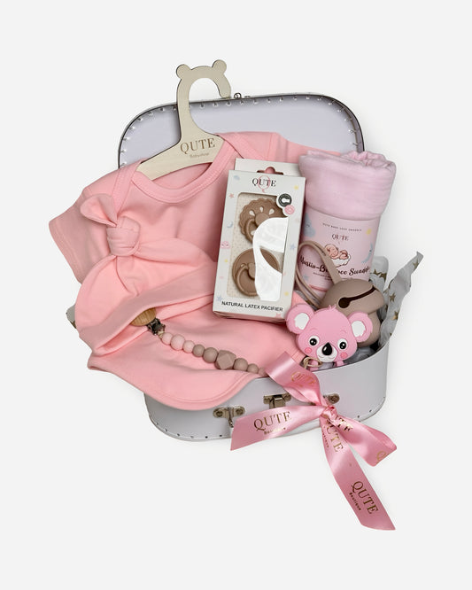 11-pieces - Qute Luxe - Baby Girl Gift set