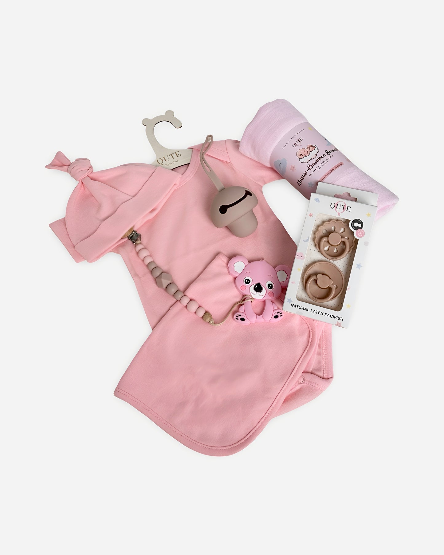 11-pieces - Qute Luxe - Baby Girl Gift set