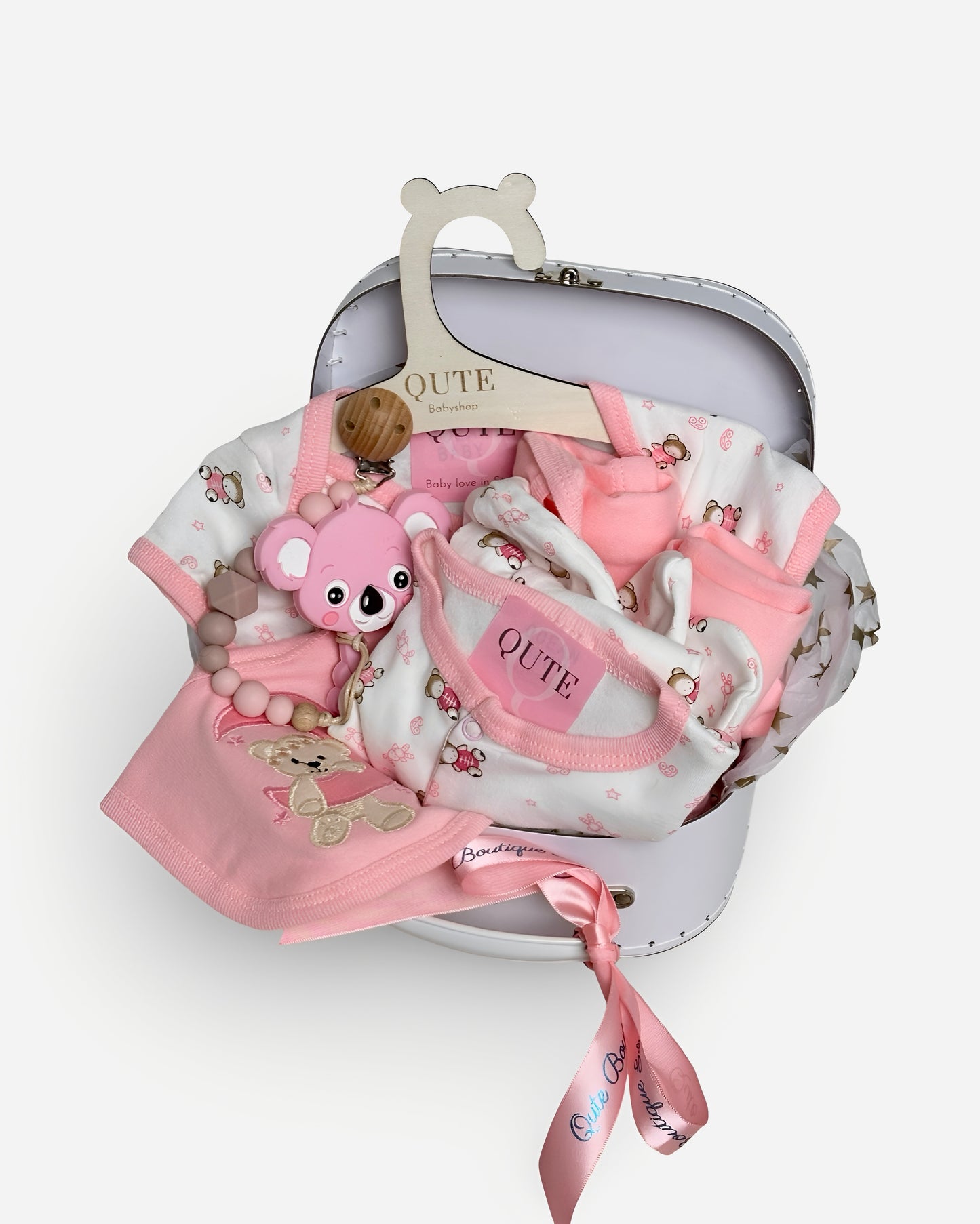 12-pieces - Comfort and Cuddles - Baby Girl Gift Set