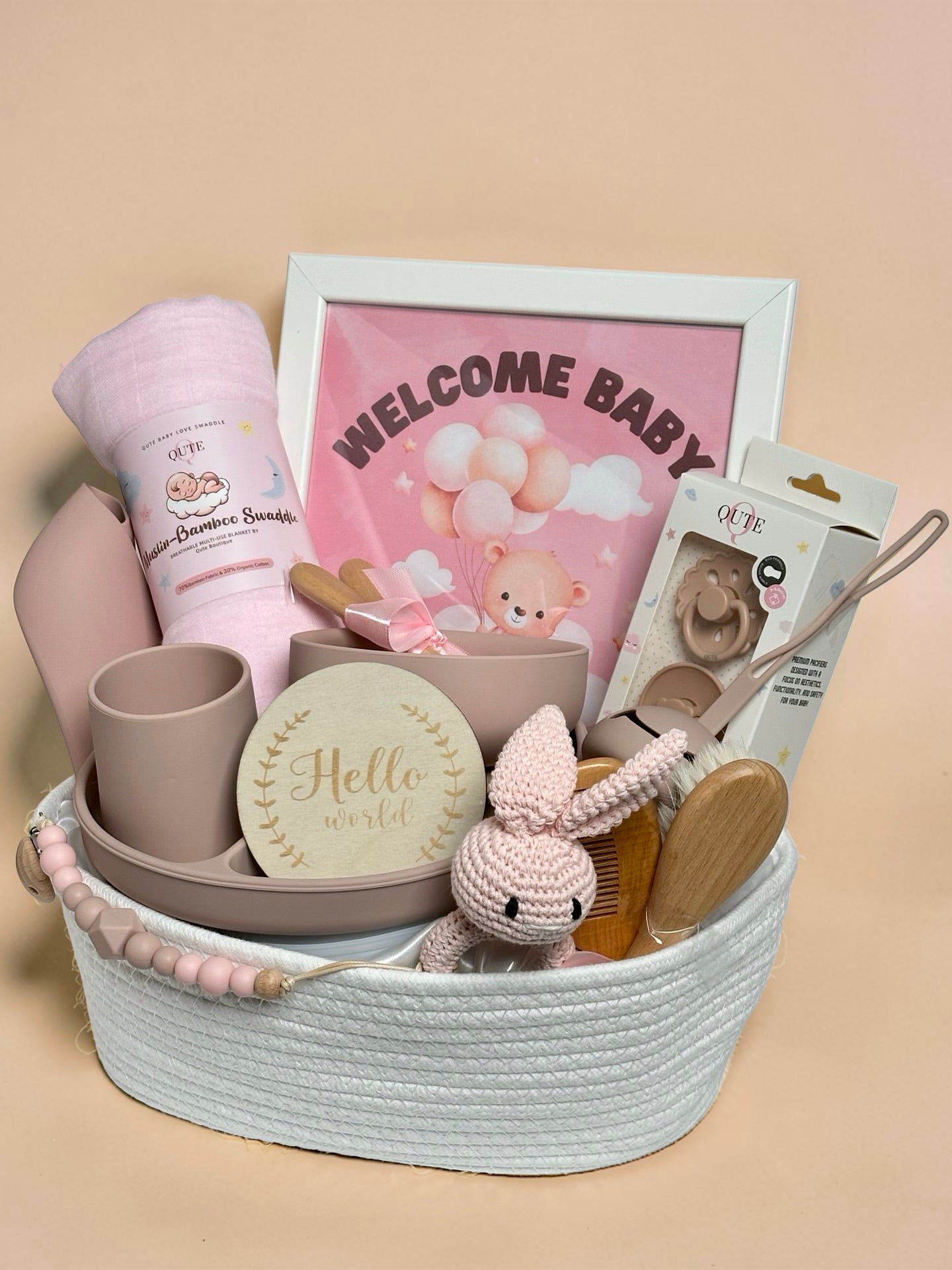 Precious Beginnings Basket - Baby Girl